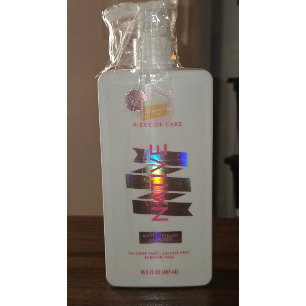 Native Piece of Cake Moisturizing Shampoo 16.5oz Limited Edition Vanilla Scent